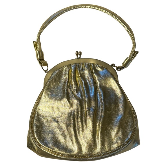 Vintage After Five Gold Purse nwot - Picture 3 of 5